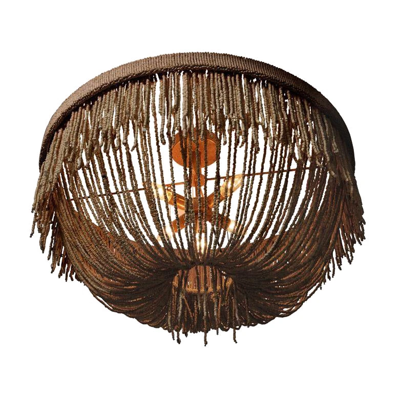 Made Goods Carmen Semi Flush Mount Bronze Coco Beads 2 Made Goods Carmen Semi Flush Mount Bronze Coco Beads