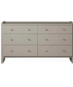 Made Goods Carrigan 60" Dresser Castor Gray Vintage Faux Shagreen New Arrivals
