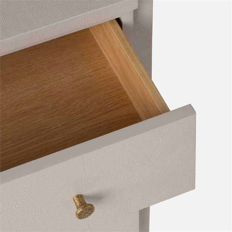 Made Goods Carrigan 60" Dresser French Gray Vintage Faux Shagreen 4 Made Goods Carrigan 60" Dresser French Gray Vintage Faux Shagreen