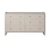 Made Goods Carrigan 60" Dresser French Gray Vintage Faux Shagreen