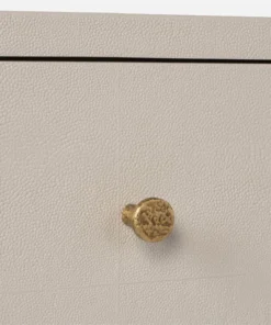 Made Goods Carrigan 60" Dresser French Gray Vintage Faux Shagreen 9 Made Goods Carrigan 60