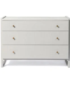 Made Goods New Arrivals Carrigan Dresser French Grey Vintage Faux Shagreen