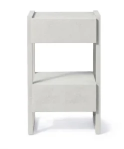 Made Goods Carrigan Single Nightstand French Gray Vintage Faux Shagreen New Arrivals 9 Made Goods Carrigan Single Nightstand French Gray Vintage Faux Shagreen New Arrivals