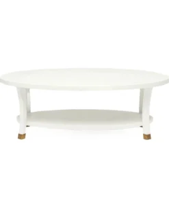 Made Goods New Arrivals Caterina Coffee Table Pristine Faux Raffia
