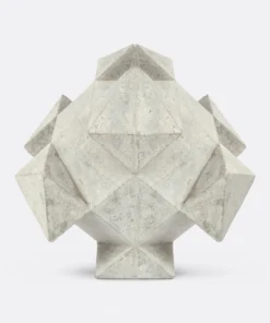 Made Goods Cedric Sculpture Light Gray