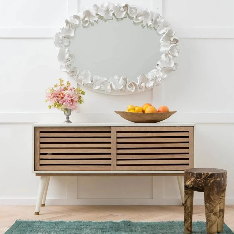 Made Goods Coco Mirror White With Silver Faux Coral New Arrivals 2 Made Goods Coco Mirror White With Silver Faux Coral New Arrivals