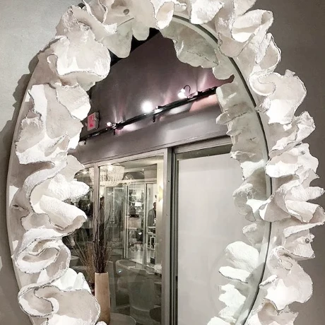 Made Goods Coco Mirror White With Silver Faux Coral New Arrivals 3 Made Goods Coco Mirror White With Silver Faux Coral New Arrivals