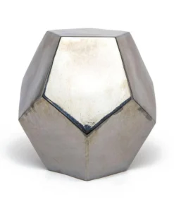 Made Goods New Arrivals Cole Stool Crackled Metallic