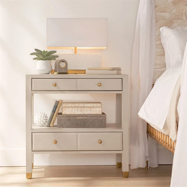 Made Goods Conner Double Nightstand Light Gray New Arrivals 2 Made Goods Conner Double Nightstand Light Gray New Arrivals