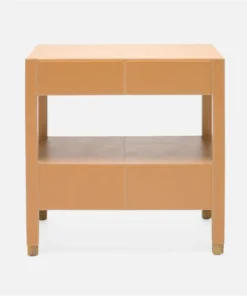Made Goods Conner Double Nightstand Dark Tan New Arrivals 12 Made Goods Conner Double Nightstand Dark Tan New Arrivals