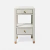 Made Goods Conner Single Nightstand Light Gray New Arrivals