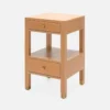Made Goods Conner Single Nightstand Dark Tan New Arrivals