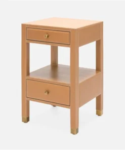 Made Goods Conner Single Nightstand Dark Tan New Arrivals