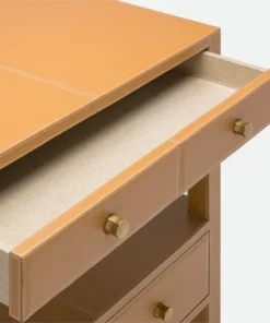 Made Goods Conner Double Nightstand Dark Tan New Arrivals 14 Made Goods Conner Double Nightstand Dark Tan New Arrivals