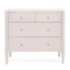 Made Goods Conrad 36" Dresser French Gray Faux Raffia
