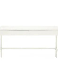 Made Goods Conrad Desk Pristine Faux Raffia New Arrivals