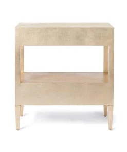 Made Goods New Arrivals Conrad Low Double Nightstand Champagne Faux Raffia 6 Made Goods New Arrivals Conrad Low Double Nightstand Champagne Faux Raffia