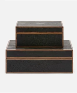 Made Goods New Arrivals Cooper Box Set Black Shagreen