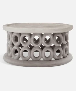 Made Goods Dagen Coffee Table Large Light Gray