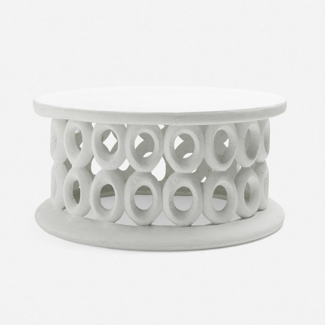 Made Goods Dagen Coffee Table Large White Plaster 1 Made Goods Dagen Coffee Table Large White Plaster