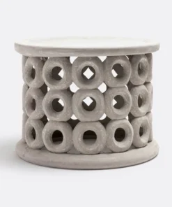 Made Goods Dagen Side Table Light Gray