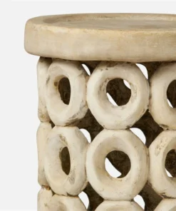 Made Goods New Arrivals Dagen Side Table Distressed Gray