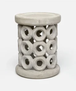 Made Goods Dagen Stool Light Gray