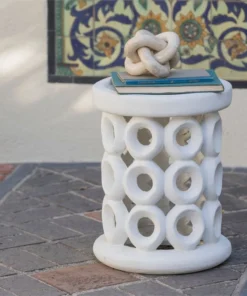 Made Goods Dagen Stool Flat White New Arrivals