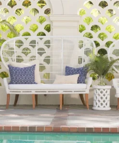 Made Goods Dagen Stool Flat White New Arrivals