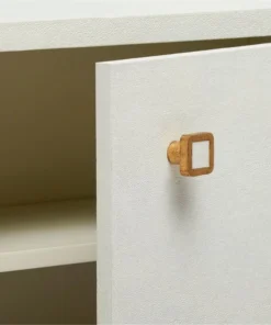 Made Goods New Arrivals Dallon 3 Door Buffet In Snow Faux Shagreen And Gold 9 Made Goods New Arrivals Dallon 3 Door Buffet In Snow Faux Shagreen And Gold