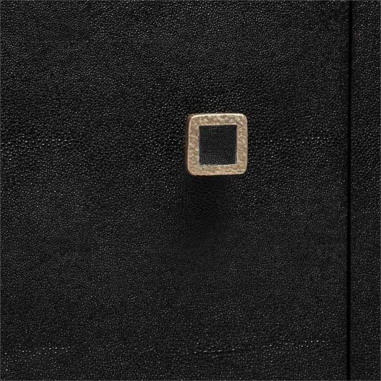 Made Goods Dallon 2 Door Buffet Black Faux Shagreen And Silver Steel New Arrivals 7 Made Goods Dallon 2 Door Buffet Black Faux Shagreen And Silver Steel New Arrivals