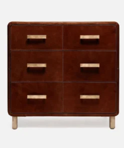 Made Goods New Arrivals Dante 36" Dresser Tobacco Leather