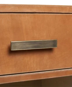 Made Goods New Arrivals Dante Double Nightstand Camel