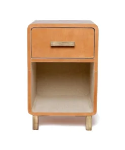 Made Goods Dante Single Nightstand Aged Camel New Arrivals