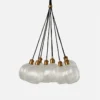 Made Goods New Arrivals Dax 9 Light Pendant Brass And Clear