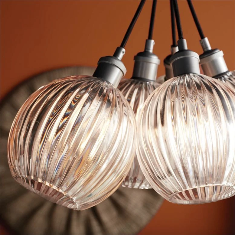 Made Goods Dax 9 Light Pendant Silver And Clear 3 Made Goods Dax 9 Light Pendant Silver And Clear