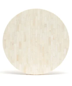 Made Goods New Arrivals Delancy Side Table Gold And Bone