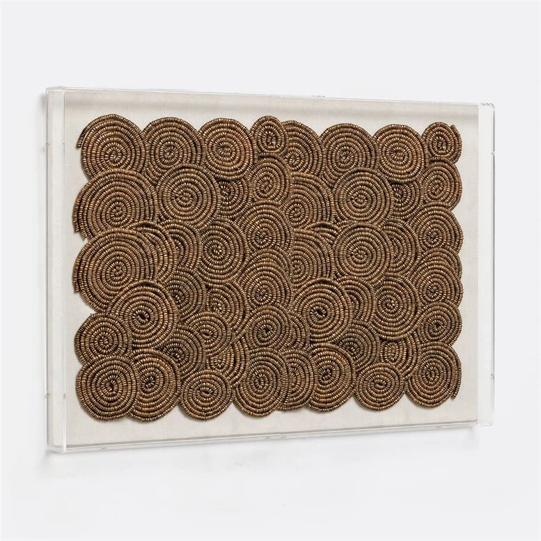 Made Goods New Arrivals Diesel Wall Art Bronze Coco Beads Large 3 Made Goods New Arrivals Diesel Wall Art Bronze Coco Beads Large