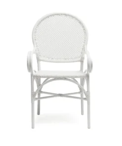 Made Goods New Arrivals Donovan Arm Chair White