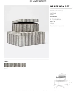 Made Goods Drake Box Set New Arrivals