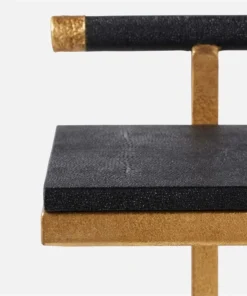 Made Goods Ellery Laptop Table Black And Gold