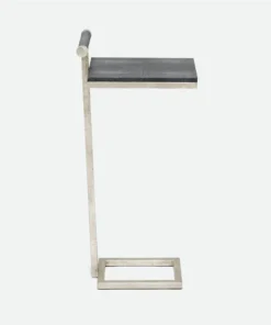 Made Goods Ellery Laptop Table Cool Gray And Silver New Arrivals