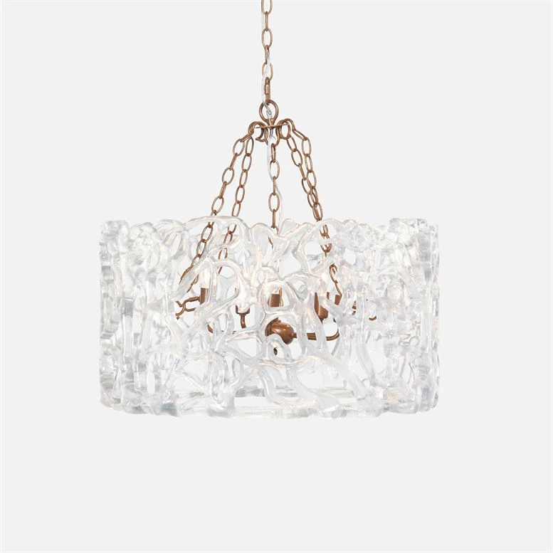 Made Goods Finnegan Chandelier Clear And Gold 1 Made Goods Finnegan Chandelier Clear And Gold