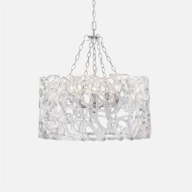 Made Goods New Arrivals Finnegan Chandelier Clear And Silver 1 Made Goods New Arrivals Finnegan Chandelier Clear And Silver