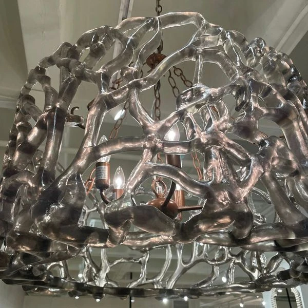 Made Goods Finnegan Chandelier Smoke And Gold New Arrivals 7 Made Goods Finnegan Chandelier Smoke And Gold New Arrivals