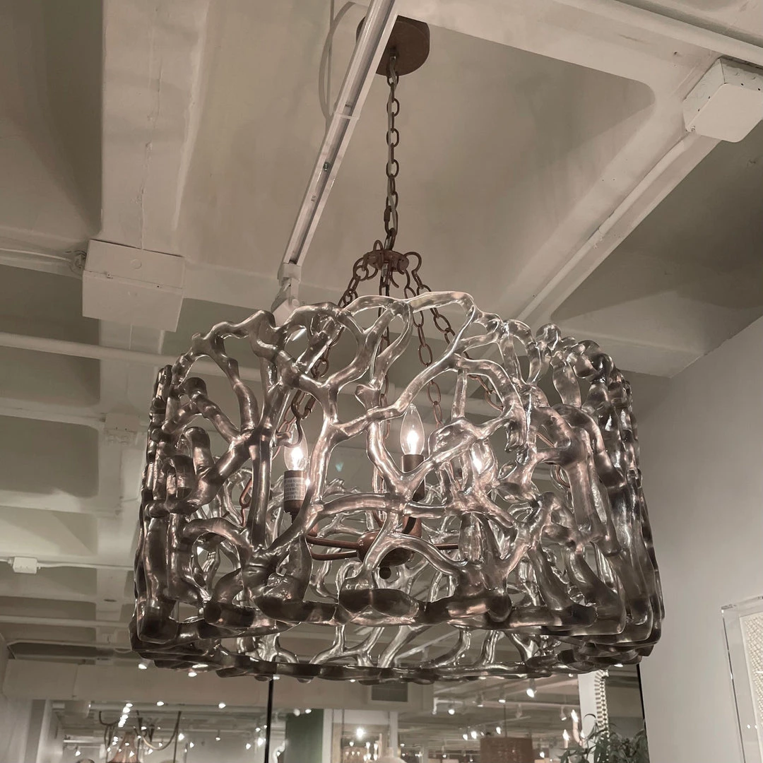 Made Goods Finnegan Chandelier Smoke And Gold New Arrivals 4 Made Goods Finnegan Chandelier Smoke And Gold New Arrivals