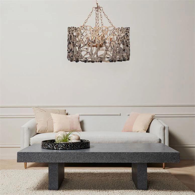Made Goods Finnegan Chandelier Smoke And Gold New Arrivals 3 Made Goods Finnegan Chandelier Smoke And Gold New Arrivals