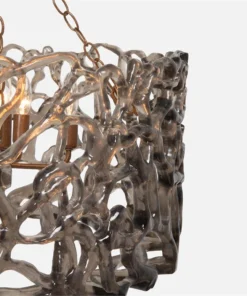 Made Goods Finnegan Chandelier Smoke And Gold New Arrivals 13 Made Goods Finnegan Chandelier Smoke And Gold New Arrivals