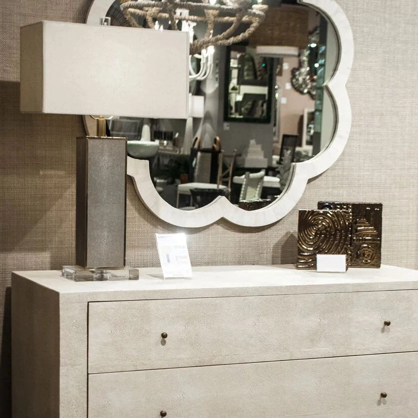 Made Goods New Arrivals Kingston Table Lamp Cool Gray Faux Shagreen 2 Made Goods New Arrivals Kingston Table Lamp Cool Gray Faux Shagreen