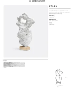 Made Goods Folau Object White Coral New Arrivals 9 Made Goods Folau Object White Coral New Arrivals